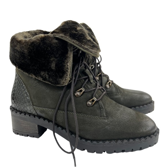 Vintage Foundry Company Women’s Milan Combat Biker Boots - Picture 9 of 16